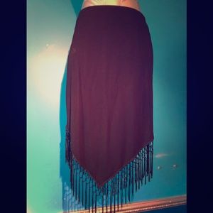 Bebe Tassel Skirt